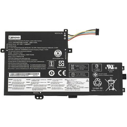 Оригинальная Батарея LENOVO L18C3PF6 аккумулятор для ноутбука IdeaPad S340-14API, C340-14API 11.1V 4610mAh 52.5Wh Black LBM-142699 фото
