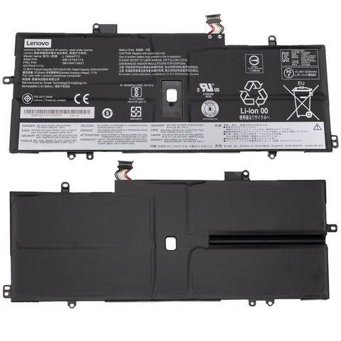 Оригинальная Батарея LENOVO L18C4P71 аккумулятор для ноутбука ThinkPad X1 Carbon 7th Gen, X1 Yoga 5th Gen 15.36V 3325mAh 51Wh Black 5B10W13930 LBM-090218 фото