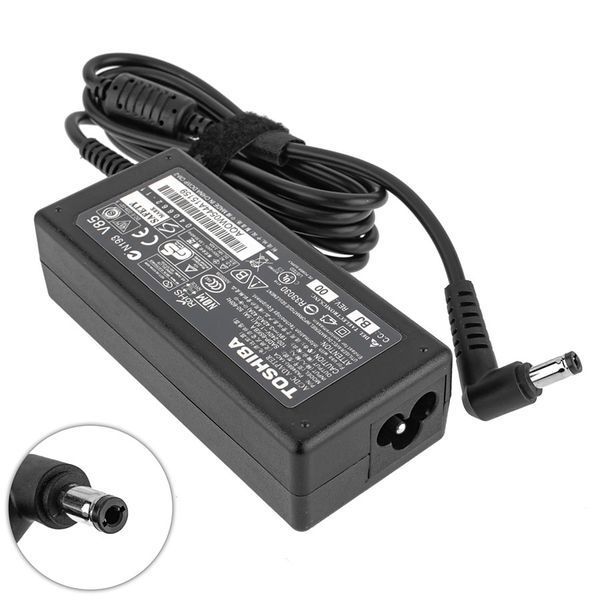 Зарядний пристрій для ноутбука Toshiba Satellite L755D, 65W (блок живлення, зарядка) LBM-137596 фото