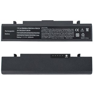 Батарея Samsung R522 аккумулятор для ноутбука R420, R460, R522, R528, R530, RV408, RV410, X360, X460 11.1V 5200mAh Black LBM-122066 фото