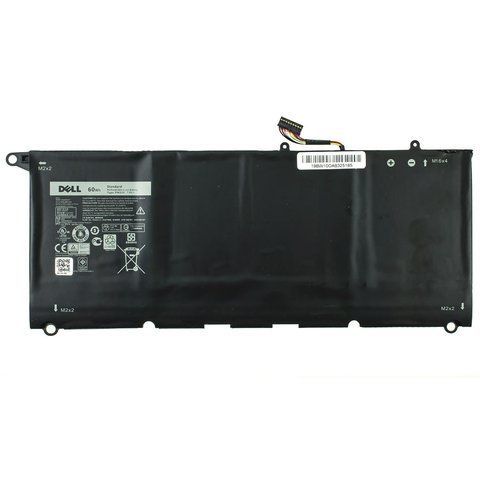 Оригінальна Батарея DELL PW23Y акумулятор для ноутбука XPS 13 9360 series 7.6V 8085mAh 60Wh Black LBM-078637 фото