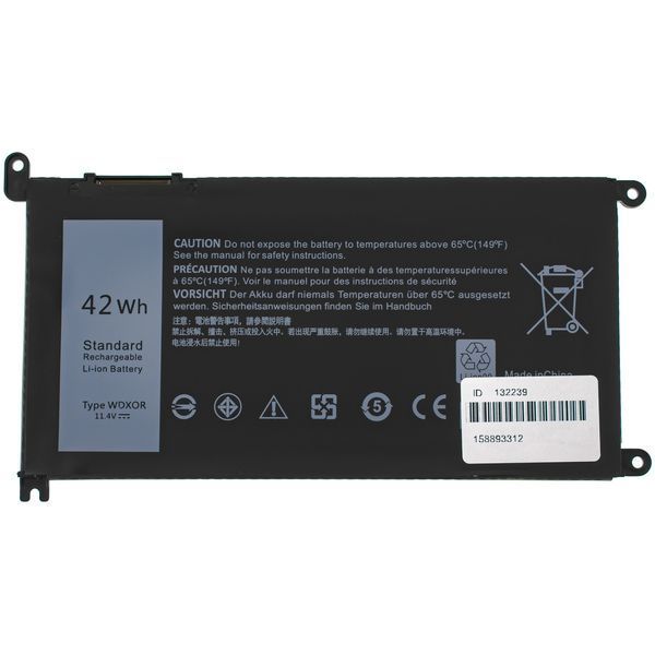 Батарея, аккумулятор для ноутбука Dell T2JX4, 0T2JX4 LBM-009312 фото
