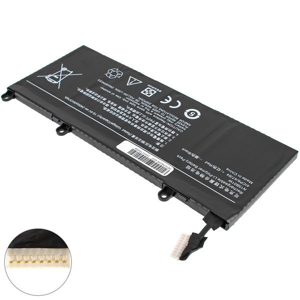 Батарея Xiaomi N15B01W аккумулятор для ноутбука Mi Gaming 45458 15.4V 2400mAh 37Wh Black LBM-140000 фото