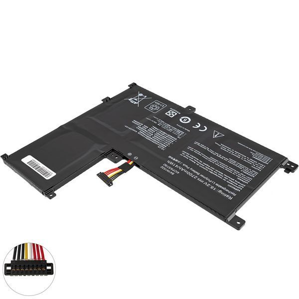 Батарея ASUS B41N1532 акумулятор для ноутбука UX560UA, Q504UA, Q534UA series 15.2V 2700mAh Black LBM-140772 фото