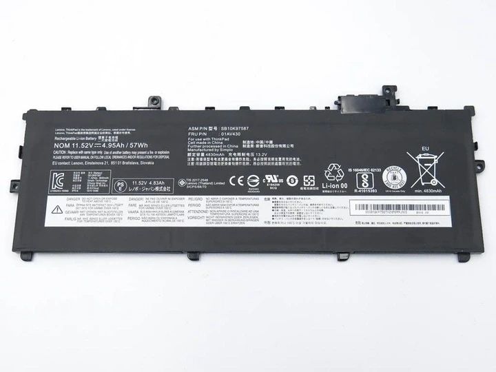 Батарея, аккумулятор для ноутбука Lenovo Thinkpad X1 Carbon Gen 5 2017 LBM-066523 фото