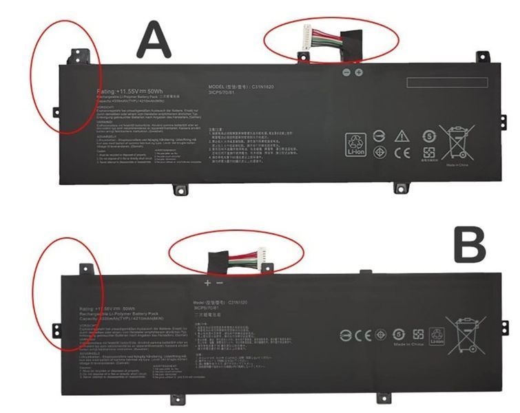 Батарея C31N1620 аккумулятор для ноутбука Asus ZenBook UX430, UX430U, UX430UA, UX430UN, UX430UQ LBM-063805 фото