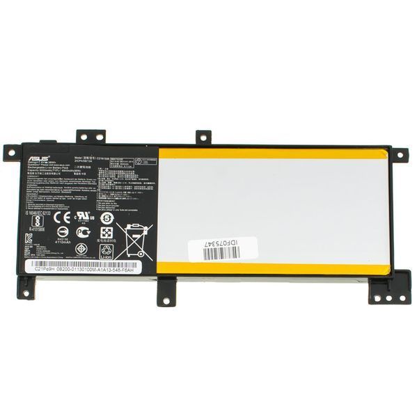 Оригинальная Батарея ASUS C21N1508 аккумулятор для ноутбука VivoBook X456UF, X456UV, R457UJ, R457UV, R457UA 7.6V 5000mAh 38Wh Black 0B200-01740100 LBM-100446 фото