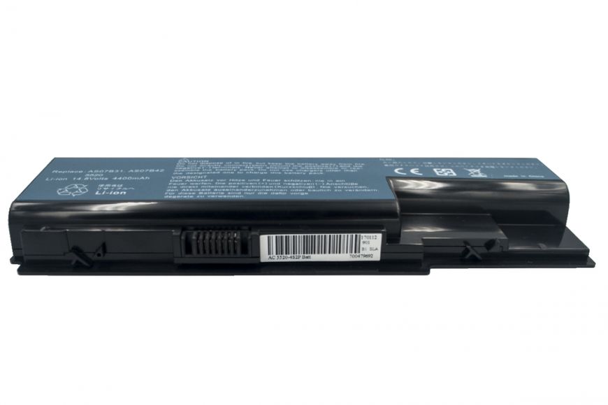 Батарея AS07B41 акумулятор для ноутбука Acer Aspire 5520 5230 5720 5920 7520 14.8V LBM-009187 фото