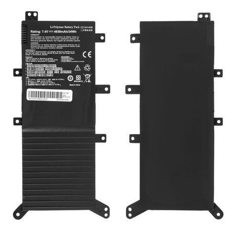 Батарея ASUS C21N1408 акумулятор для ноутбука VivoBook V555L, MX555 7.4V 4650mAh 34Wh Black LBM-128659 фото
