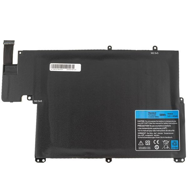 Батарея DELL TKN25 аккумулятор для ноутбука Inspiron 13.3" 13z 5323 Vostro 3360 15.2V 3810mAh 58W Black LBM-142861 фото