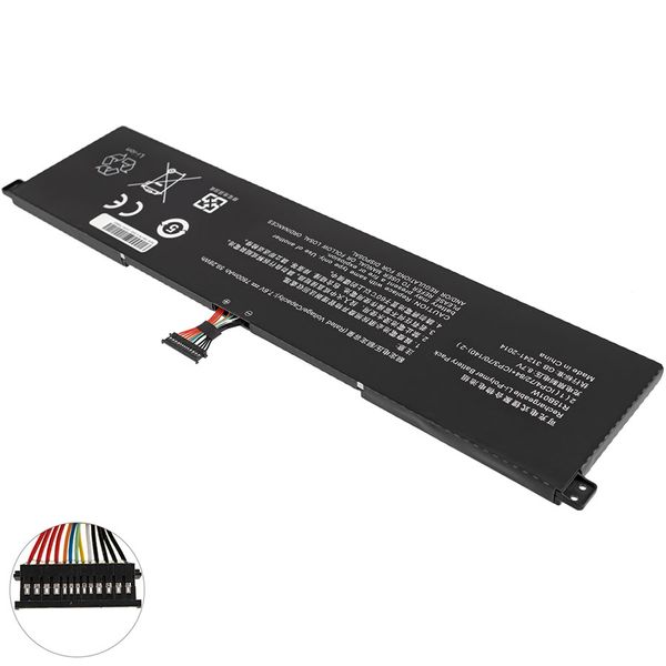 Батарея Xiaomi R15B01W акумулятор для ноутбука Mi Notebook Pro 15.6" 7.6V 7800mAh 59.28Wh Black LBM-140008 фото