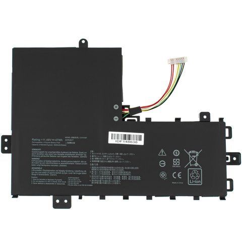 Батарея, акумулятор для ноутбука Asus VivoBook 17 D712DA LBM-128284 фото