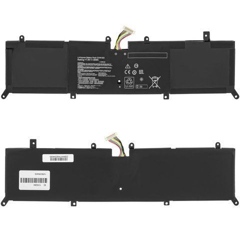 Батарея ASUS C21N1423 акумулятор для ноутбука X302LA, X302LJ, X302UA, X302UJ 7.6V 4840mAh 38Wh Black 0B200-01360100 LBM-124594 фото
