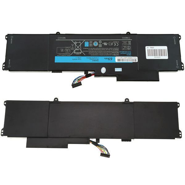 Батарея DELL 4RXFK акумулятор для ноутбука Studio XPS 14 L421x 14-L421x series 14.8V 4600mAh 69Wh Black LBM-075920 фото
