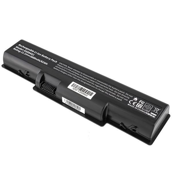 Батарея Acer AS09A61 акумулятор для ноутбука Aspire 5334 5732Z, 7315 TravelMate 4335 Gateway ID56, ID58, NV52, NV53, NV54, NV56, NV58, NV59, NV78, NV7802U 11.1V 5600mAh, Black LG/ Samsung/ Sanyo LBM-140907 фото