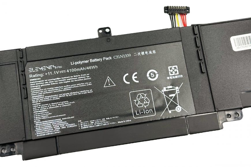 Батарея C31N1339 акумулятор для ноутбука Asus ZenBook U303L UX303LN Q302L Q302LA TP300L TP300LA TP300LJ LBM-005005 фото