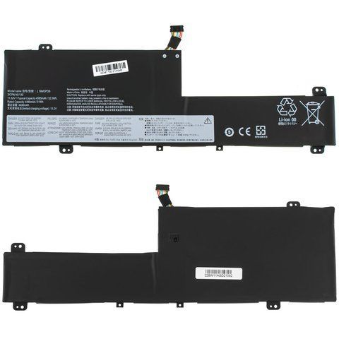 Батарея LENOVO L19M3PD6 аккумулятор для ноутбука IdeaPad Flex 5 14IIL05, 14ITL05 11.52V 4595mAh 52.5Wh Black LBM-128330 фото