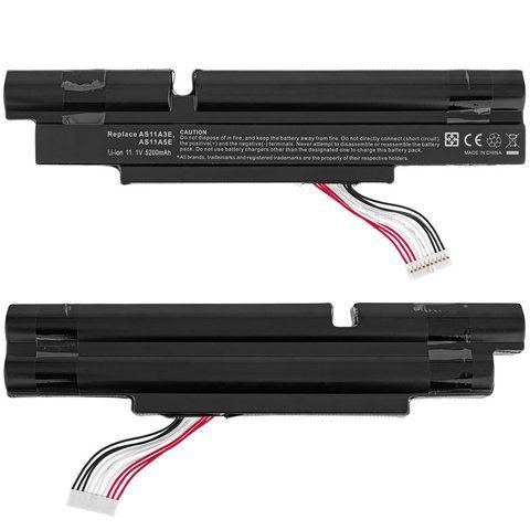 Батарея Acer AS11A3E акумулятор для ноутбука Aspire 3830 4830 4830TG, 5830T 11.1V 5200mAh, Black LBM-045401 фото