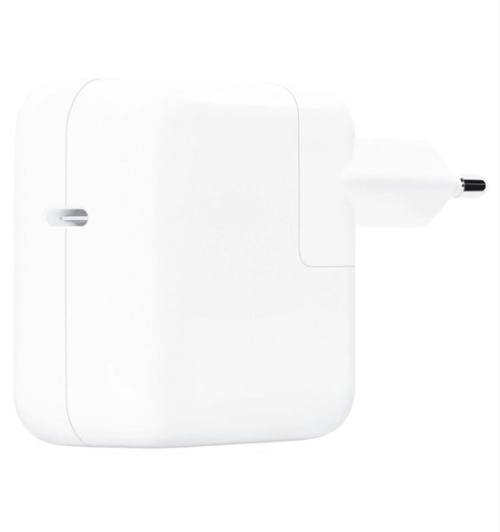 Зарядное устройство для ноутбука Apple USB-C 30W з кабелем Type-C (блок питания, зарядка)(MW2G3) LBM-003992 фото