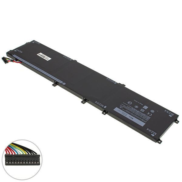 Батарея DELL 4GVGH акумулятор для ноутбука XPS 15 9550 ВЕРСИЯ 1 11.4V 7260mAh 84Wh Black LBM-134167 фото