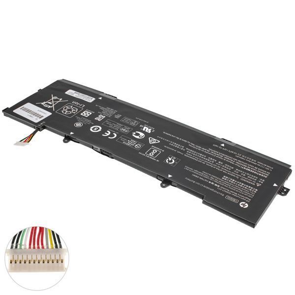 Оригинальная Батарея HP YB06XL аккумулятор для ноутбука Spectre X360 15-CH, 15-BL 11.55V 7280mAh 84.08Wh Black 928427-271 LBM-128611 фото