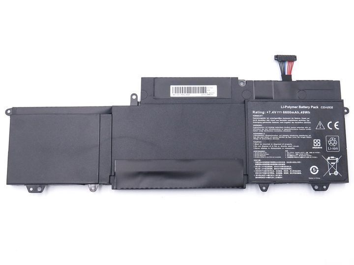 Батарея, аккумулятор для ноутбука Asus Zenbook UX32VD UX32A 7,4V 6600mAh C23-UX32 LBM-004078 фото