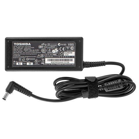 Зарядное устройство для ноутбука Toshiba Satellite T230D, 65W (блок питания, зарядка) LBM-137596 фото