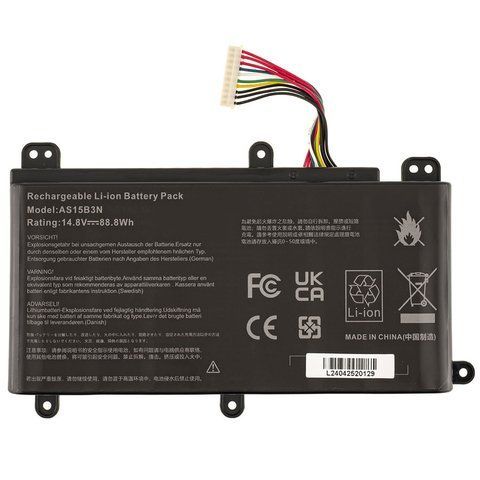 Батарея Acer AS15B3N акумулятор для ноутбука Predator 15 G9-591, G9-593 14.8V LBM-142869 фото