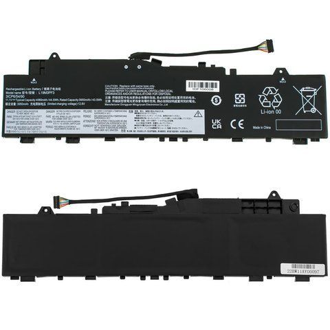 Батарея LENOVO L19M3PF4 аккумулятор для ноутбука IdeaPad 5 14ARE05, 5 14ITL05, 5 14ALC05 11.1V 4060mAh 44.5Wh Black LBM-128324 фото