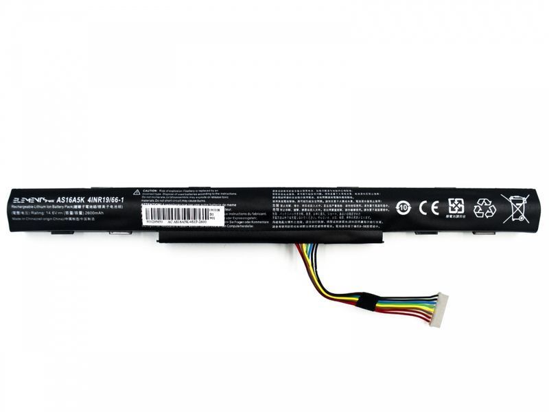 Батарея AS16A5K акумулятор для ноутбука Acer Aspire E15 E5-475G 523G 553G 573G 575G 774G E5-575 LBM-0965031 фото