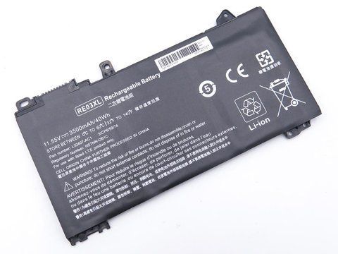 Батарея HP RE03XL акумулятор для ноутбука ProBook 450 G7, 455 G7 11.55V 3500mAh 40Wh LBM-067548 фото