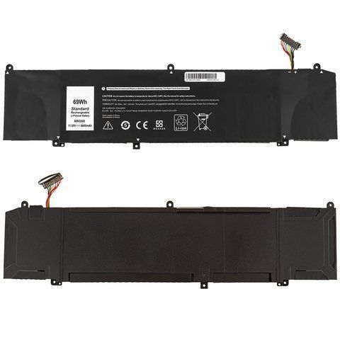Батарея DELL XRGXX акумулятор для ноутбука Alienware M15, M17 series 11.55V 6000mAh 69Wh Black LBM-142842 фото