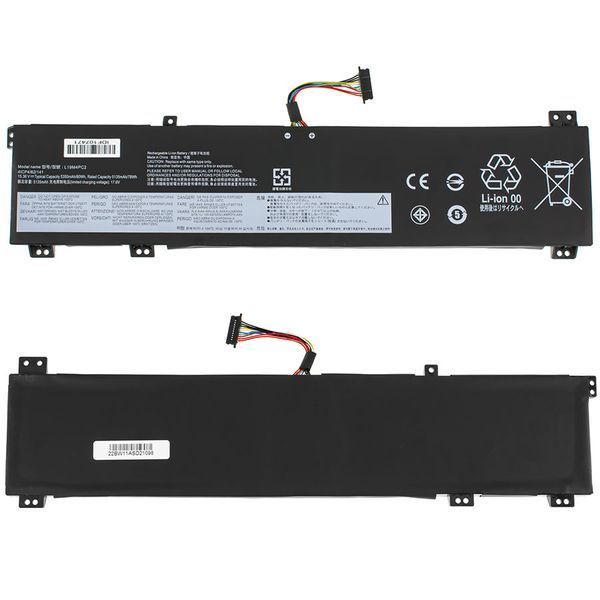 Батарея LENOVO L19M4PC2 акумулятор для ноутбука Legion 5 17IMH05, 5 15ARH05, 7 15IMH05 15.36V 5350mAh 80Wh Black LBM-128326 фото