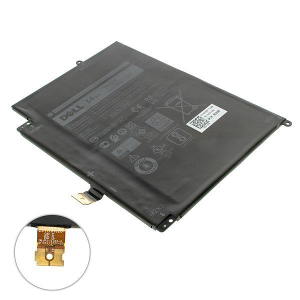 Оригінальна Батарея DELL YX0XH акумулятор для ноутбука Latitude E7285 7.6V 4250mAh 34Wh Black WYCVV LBM-100370 фото