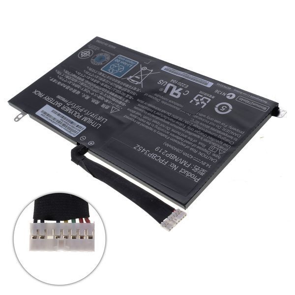 Оригінальна Батарея Fujitsu FPCBP345Z акумулятор для ноутбука LifeBook Ultrabook UH552, UH572 14.8V 2840mAh 42Wh Black LBM-062531 фото