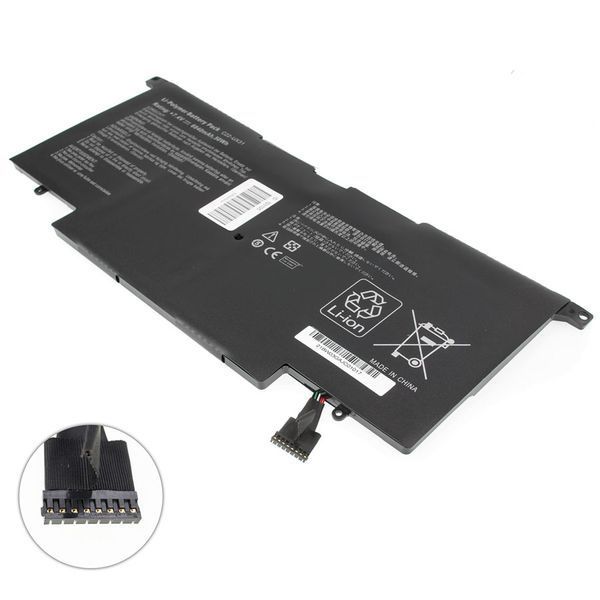Батарея ASUS C21-UX31 акумулятор для ноутбука Zenbook UX31, UX31A, UX31E 7.4V 6840mAh Black LBM-103105 фото