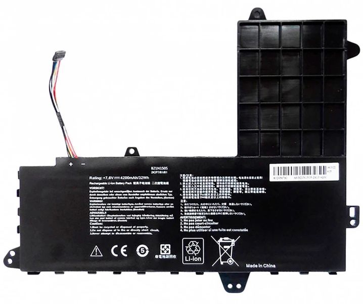 Батарея B21N1505 акумулятор для ноутбука Asus EeeBook E402MA E402S E402SA 7.6V 4200mAh LBM-065042 фото