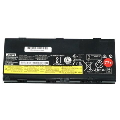 Оригинальная Батарея LENOVO 01AV477 аккумулятор для ноутбука ThinkPad P50, P51, P52 series 11.25V 90Wh Black LBM-068225 фото