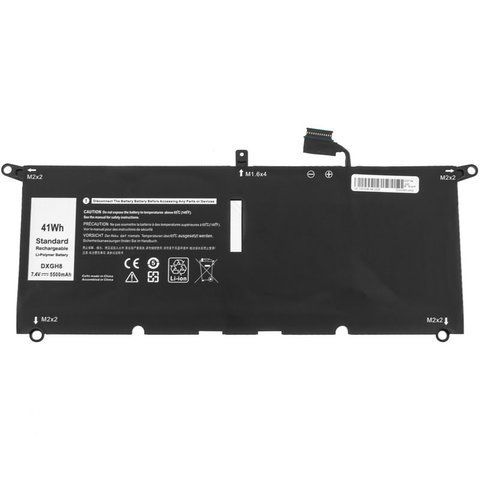 Батарея DELL DXGH8 акумулятор для ноутбука Inspiron 5390, Dell Vostro 13 5390 7.6V 5500mAh Black LBM-124808 фото