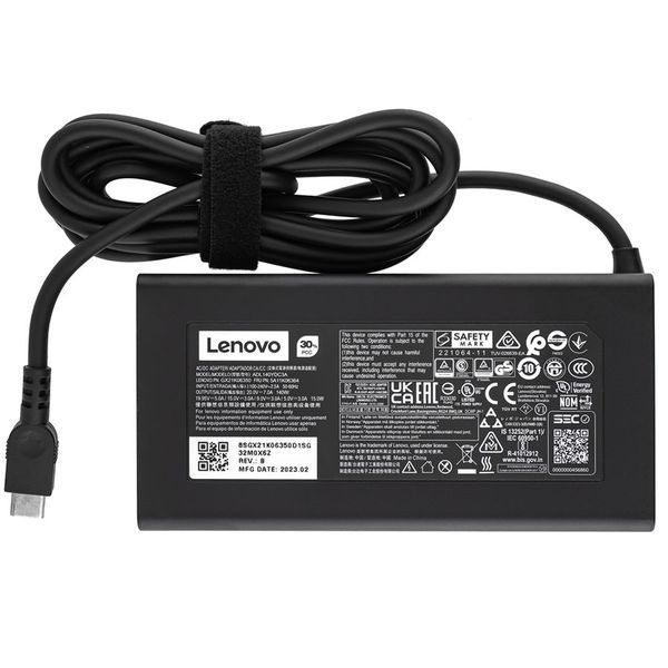 Зарядний пристрій для ноутбука Lenovo Type-C 140W (блок живлення, зарядка) LBM-140317 фото Зарядний пристрій для ноутбука Lenovo Type-C 140W (блок живлення, зарядка) LBM-140317 фото