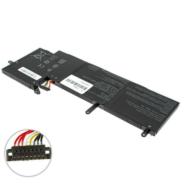 Батарея ASUS C31N1704 акумулятор для ноутбука ZenBook Flip UX561UD series 11.55V 4550mAh 52Wh Black 0B200-02650000 LBM-124628 фото