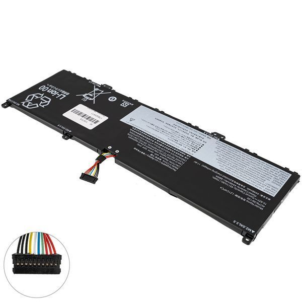 Батарея LENOVO L21C4PC4 аккумулятор для ноутбука Yoga Slim 7 ProX 14ARH7, 14IAH7 15.52V 4511mAh 70Wh Black LBM-128723 фото