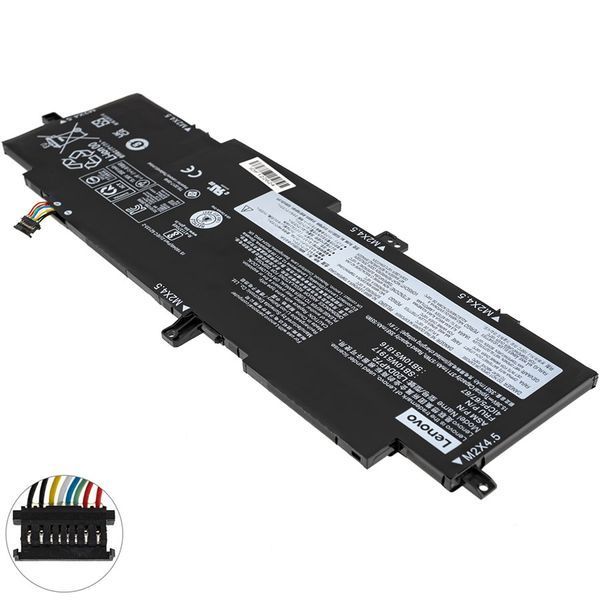 Оригінальна Батарея LENOVO L20L4P72 акумулятор для ноутбука ThinkPad T14s Gen 2 15.36V 3711mAh 57Wh Black 5B10W13976 LBM-128735 фото
