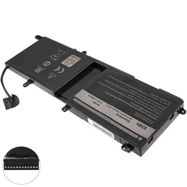 Батарея DELL 9NJM1 аккумулятор для ноутбука Alienware 15 R3, 15 R4, 17 R4, 17 R5, P31E001, P31E002, P69F001, P69F002 LBM-142865 фото
