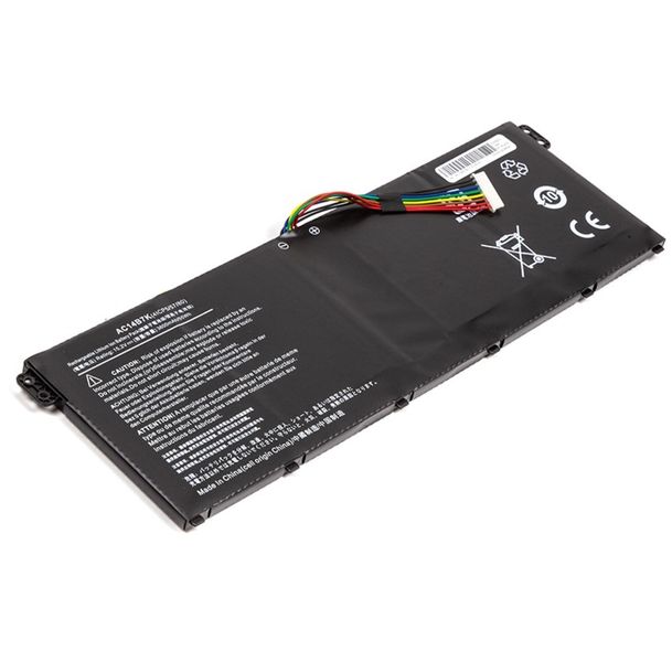 Батарея, акумулятор для ноутбука Acer AC14B7K 15.2V 3400mAh LBM-10069 фото