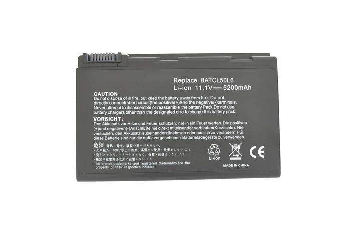 Батарея, акумулятор для ноутбука Acer Aspire 3100 3690 5100 5110 5610 5630 5650 5680 11.1V 5200mAh LBM-07805 фото