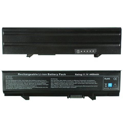 Батарея DELL KM742 акумулятор для ноутбука Latitude E5400, E5410, E5500, E5510 11.1V 4400mAh Black LBM-029095 фото