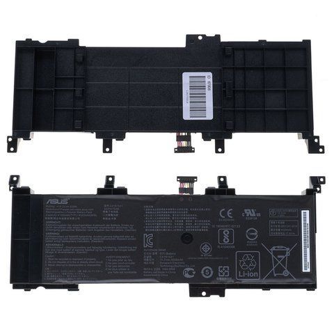 Оригінальна Батарея ASUS C41N1531 акумулятор для ноутбука ROG Strix GL502VY, GL502VS series 15.2V 4120mAh 62Wh Black 0B200-01940100 LBM-067906 фото