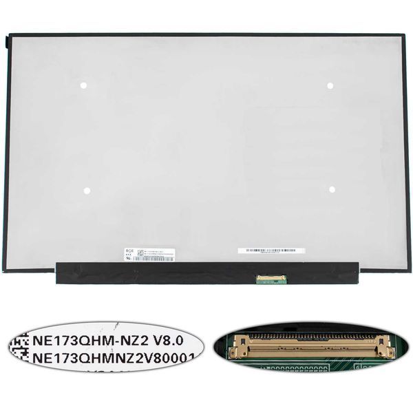 Матрица (екран) для ноутбука Asus ROG Strix SCAR 17 G733CX, 2560 * 1440, 40pin eDP, IPS, 240Hz LBM-139760 фото