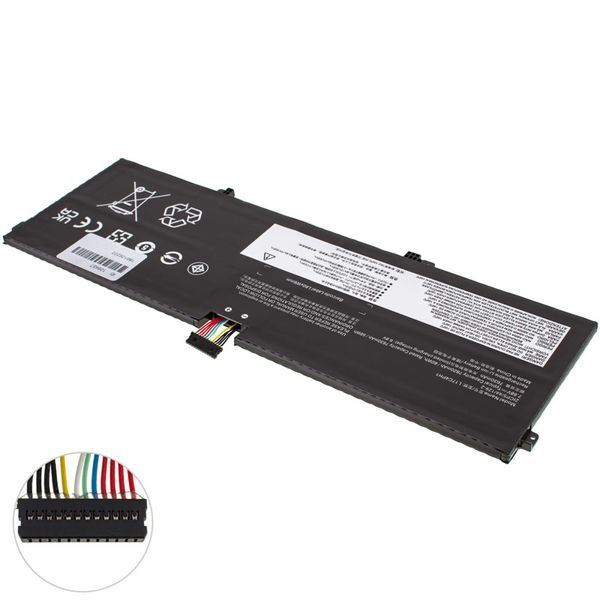 Батарея LENOVO L17C4PH1 акумулятор для ноутбука Yoga 7 Pro-13IKB, C930-13IKB 7.68V 7820mAh 60Wh Black LBM-128457 фото